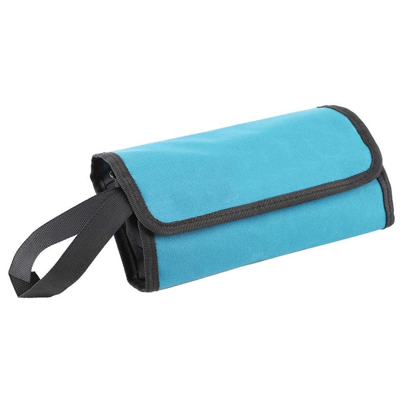 Hilitand Tools Roll Holder Foldable Storage Bag Roll Up Tool Pouches for Professional Electrician Techincian Homeowner with Hand Strip - Image 4